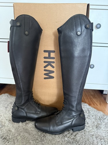 Hkm latinium lederreitstiefel - latinium,
