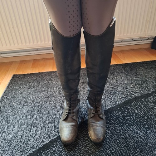 Lederreitstiefel von hkm 40 - lederreitstiefel, gr