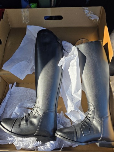 Neue ganzleder reitstiefel - ganzleder,
